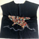 My project for course: Hand Embroidery for Clothing: Stitch a Collage Design. Un proyecto de Moda, Bordado, Ilustración textil, Upc, cling y Diseño textil de Gerti Wouters - 05.08.2022