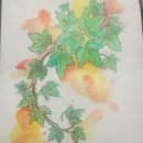 My project for course: Watercolor-Style Tattoo Techniques: Creating Art on Skin. Traditional illustration, Painting, Watercolor Painting, and Tattoo Design project by Karina CCBautista - 08.08.2022