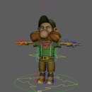My project for course: Rigging and Deformation of a Character. 3D, Animation, Rigging, and Character Animation project by Alex Torres - 08.07.2022
