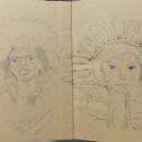 Mi proyecto del curso: Sketchbook de retrato: explora el rostro humano. Esboçado, Desenho, Desenho de retrato, Desenho artístico, e Sketchbook projeto de German Victoria Ruiz - 02.08.2022