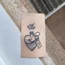 Mi proyecto del curso: Técnicas de tatuaje blackwork con línea fina. Desenho de tatuagens projeto de violetaml1998 - 10.08.2022