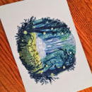 Meu projeto do curso: Pintura de paisagens atmosféricas com guache. Un projet de Illustration traditionnelle, Peinture , et Peinture gouache de Gu B-V - 08.08.2022