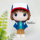 Dustin. Design, Amigurumi, and Knitting project by EmmiLana - 08.16.2022