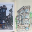My project for course: Expressive Architectural Sketching with Colored Markers. Esboçado, Desenho, Ilustração arquitetônica, Sketchbook e Ilustração com tinta projeto de Fadi Chami - 20.08.2022