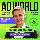 AdWorld Speaker. Publicidade, Marketing, e Marketing digital projeto de Patrick Wind - 21.08.2022