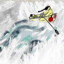 The Shell Keeper. Un proyecto de Ilustración tradicional, Stor, telling e Ilustración infantil de Hannah Blackman-Kurz - 24.08.2022