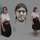 PAISANA 2. Un proyecto de Ilustración tradicional, Diseño de personajes y Concept Art de Dolche FarNiente - 29.08.2022