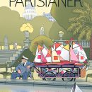 The Parisianer - "fake" covers. Ilustração tradicional projeto de Vincent Mahé - 31.08.2022