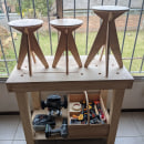 Mi proyecto del curso: Carpintería profesional para principiantes. Arts, Crafts, Furniture Design, Making, Interior Design, DIY, and Woodworking project by raphauy - 05.15.2022