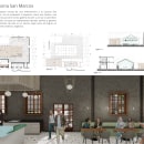 Casona San Marcos . Un projet de Design , Architecture d'intérieur, Design d'intérieur, Pa, sagisme , et Modélisation 3D de Maricruz Carazas - 09.09.2022