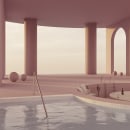 Serenity -- My project for course: Interior ArchViz: Create Surreal 3D Designs with Blender. 3D, Architecture, Interior Architecture, 3D Modeling, Digital Architecture, and ArchVIZ project by Bryce York - 09.02.2022