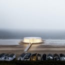 Rain Pavilion. Un projet de Design , Illustration traditionnelle, 3D, Architecture, Architecture numérique, Illustration architecturale , et ArchVIZ de Max Sheika - 21.10.2020