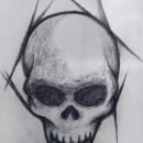 Mi primer práctica tatuando sobre piel sintética.. Desenho de tatuagens projeto de David Lira - 16.09.2022