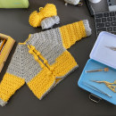 Meu projeto do curso:  Top-down: roupas de crochê sem costura. Fashion, Fashion Design, Fiber Arts, DIY, Crochet, and Textile Design project by cynazem - 09.15.2022