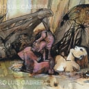 Ilustración. Traditional illustration, Fine Arts, and Drawing project by Pedro Luis Cabrera - 09.27.2022