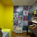Um quarto infantil para um mundo gamer. São Paulo/SP. Een project van  Ontwerp, Interactief ontwerp, Interieurontwerp y  Interieurdecoratie van Eva Mota - 28.09.2022