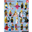 LEGO Madonna Minifigure Series. Un proyecto de Diseño, Ilustración tradicional, Dirección de arte, Artesanía, Diseño industrial, Packaging y Diseño de juguetes de Samuel Hatmaker - 28.09.2022