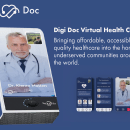 Digi Doc Virtual Health Clinic. Un projet de Design , UX / UI, Conception de produits, Conception mobile , et Conception d'applications de Adrian Brown - 24.03.2021