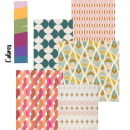 Mi proyecto del curso: Planificación y coloreado para diseños textiles y de superficies. Fashion, Pattern Design, and Color Theor project by Melina Alvarez - 09.20.2022