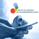 Rediseño de Logotipo "South EU Google Data Governance Chair". Een project van  Ontwerp y Logo-ontwerp van Marina Porras - 20.06.2021