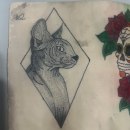 Mi proyecto del curso: Tatuaje para principiantes. Desenho de tatuagens projeto de Luis Carrera Barradas - 03.10.2022