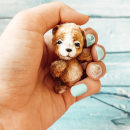 OOAK Mini Bears. To, Design, Art To, s, Crochet, and Knitting project by Polisha ART - 10.10.2022