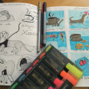 My project for course: Illustrated Life Journal: A Daily Mindful Practice. Un progetto di Belle arti, Bozzetti, Creatività, Disegno e Sketchbook di Vihra Nedyalkova - 09.10.2022