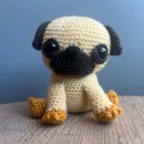 My project for course: Crochet Techniques: Make Amigurumi Characters. Arts, Crafts, To, Design, Fiber Arts, DIY, Crochet, Amigurumi, and Textile Design project by karolinagomezt - 10.11.2022