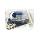 Primera opción de la remodelación del Estadio Santiago Bernabéu.. 3D, and Architecture project by Daniel Briones Calleja - 01.02.2019