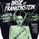 THE BRIDE OF FRANKENSTEIN. Illustration, and Poster Design project by Alex G. - 11.09.2021