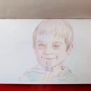 Il mio progetto del corso: Ritratti vivaci con matite colorate. Drawing, Portrait Drawing, Sketchbook, and Colored Pencil Drawing project by Alessandra Farabegoli - 10.15.2022