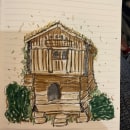 My project for course: Expressive Architectural Sketching with Colored Markers. Sketching, Drawing, Architectural Illustration, Sketchbook & Ink Illustration project by Lynnelle Murrell - 10.17.2022