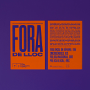 Fora de Lloc. Campaign. Direção de arte, Design gráfico, e Design de cartaz projeto de Chavo Roldán - 17.10.2022