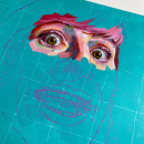 My (optional) final project: Paint expressive eyes for vibrant portraits.. Un proyecto de Ilustración, Pintura, Ilustración de retrato y Pintura al óleo de Alai Ganuza - 18.10.2022