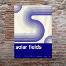 Solar field, poster. Design de cartaz projeto de Oliver Albergo - 19.10.2022