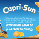 Lona Capri-Sun para Centro deportivo "Ávila Tres60" Ein Projekt aus dem Bereich Design, Werbung und Fotografie von Sofía DÁVILA - 21.10.2022