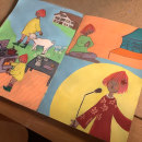 Mein Abschlussprojekt für den Kurs: Figurenentwicklung durch Beobachtungszeichnen. Un proyecto de Ilustración tradicional, Diseño de personajes, Dibujo y Sketchbook de Manuela - 24.10.2022