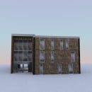 Modelado de Edificio Consistorial Alto del Carmen. Modelagem 3D projeto de Darius Ionut Abrudan - 24.10.2022