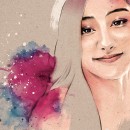 My project for course: Illustrated Portraits with Procreate. Traditional illustration, Vector Illustration, Digital Illustration, Portrait Illustration, and Portrait Drawing project by klo412 - 10.25.2022