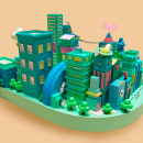 UTOPIA. 3D, 3D Animation, and 3D Modeling project by Juan Diaz - 03.07.2021