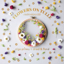 Dried flower emrboidery kits. Arts, and Crafts project by Olga Prinku - 11.06.2022