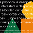 Cross-border Playbook. Un projet de Animation , et Développement web de Yannick Gregoire - 22.08.2022