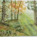 Il mio progetto del corso: Paesaggi incantevoli ad acquerello: dipingi con la luce. Watercolor Painting project by loryluciano - 11.12.2022