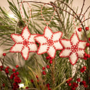 Christmas stars. Arts, Crafts, Creativit, Embroider, and Sewing project by agata.kosinskaa - 11.30.2020