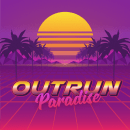 Outrun Paradise . Ilustração tradicional projeto de erwannardeux - 14.11.2022