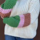 Mi proyecto del curso: Crochet: crea prendas con una sola aguja. Un proyecto de Moda, Diseño de moda, Tejido, DIY, Crochet y Diseño textil de abigail nolasco - 14.11.2022