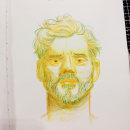 My project for course: Vibrant Portrait Drawing with Colored Pencils. Desenho, Desenho de retrato, Sketchbook, e Desenho com lápis de cor projeto de Alumn Lance Pugay - 15.11.2022