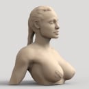 Angelina. Un projet de 3D, Conception de personnages , et Modélisation 3D de Florián Javier Vega Lopez - 21.11.2022