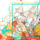 Retrats i capes. Een project van Traditionele illustratie,  Tekening, Portretillustratie, Digitale tekening y  Digitaal schilderij van Laura Ferrater Gómez - 25.11.2022