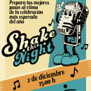Shake this night. Un projet de Publicité de danielacastellanoszam - 24.11.2022